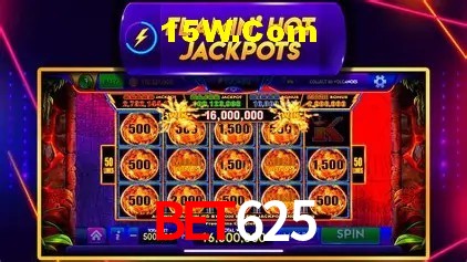 Interface moderna da plataforma Bet625